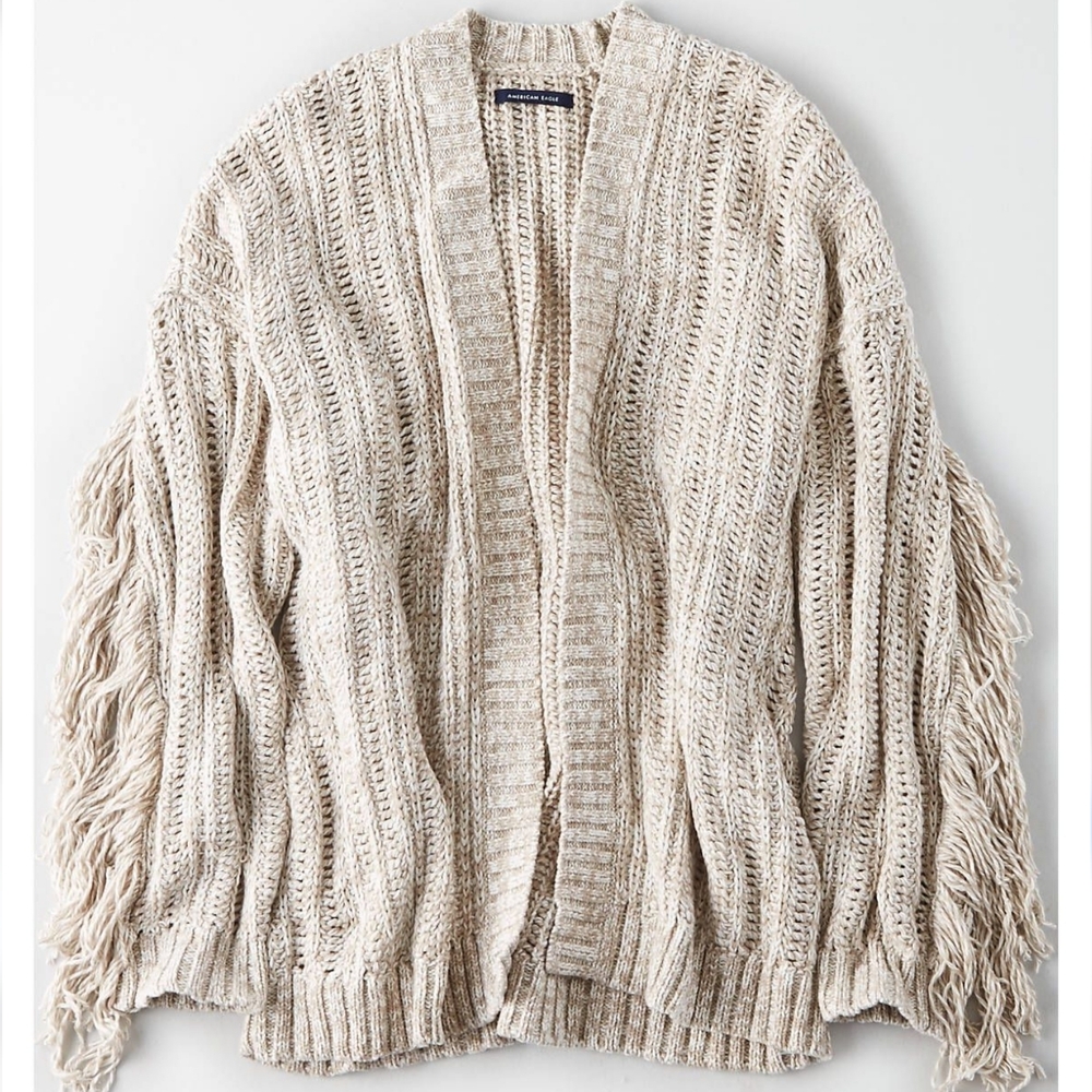 AE Fringe Cardigan